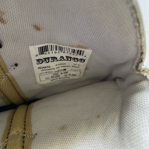 Durango Lady Rebel black boots - Picture 10 of 16